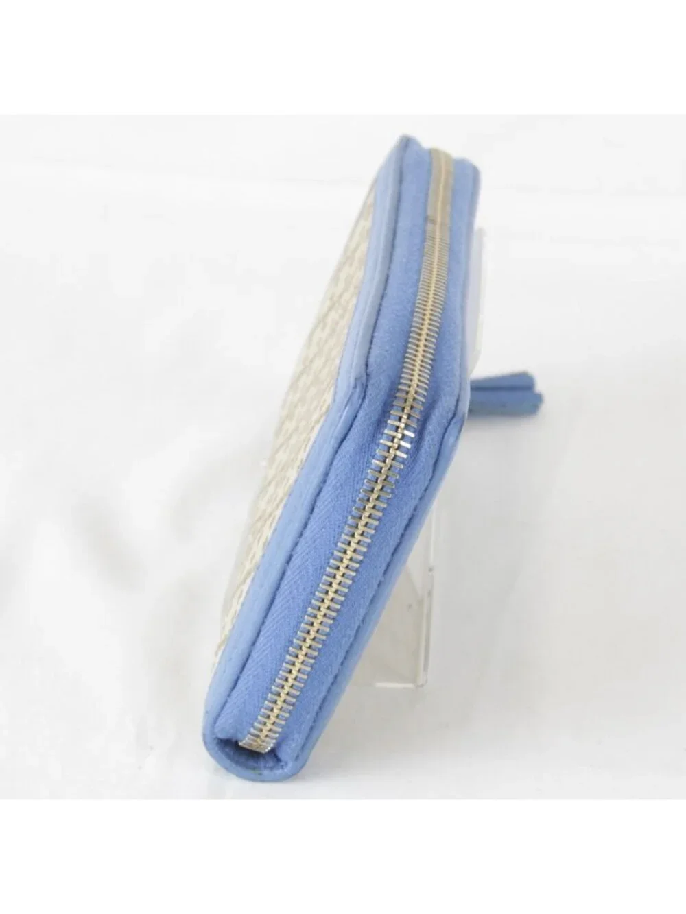 Gucci Wallet Canvas Leather Blue - Picture 4 of 10